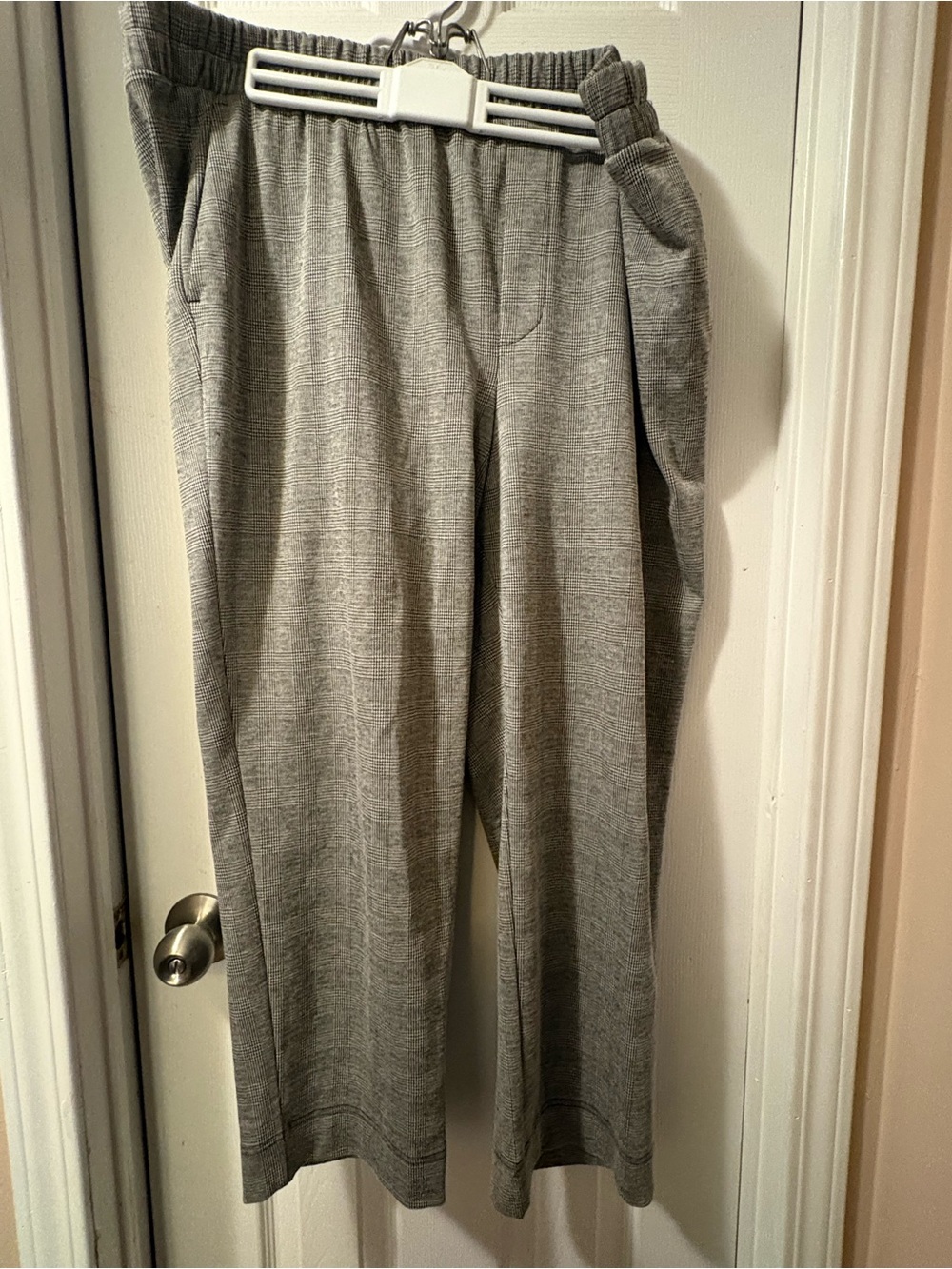 a new day Gray Wide-Leg Knit Pants